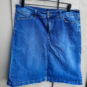 NYDJ Jean Skirt Size 14